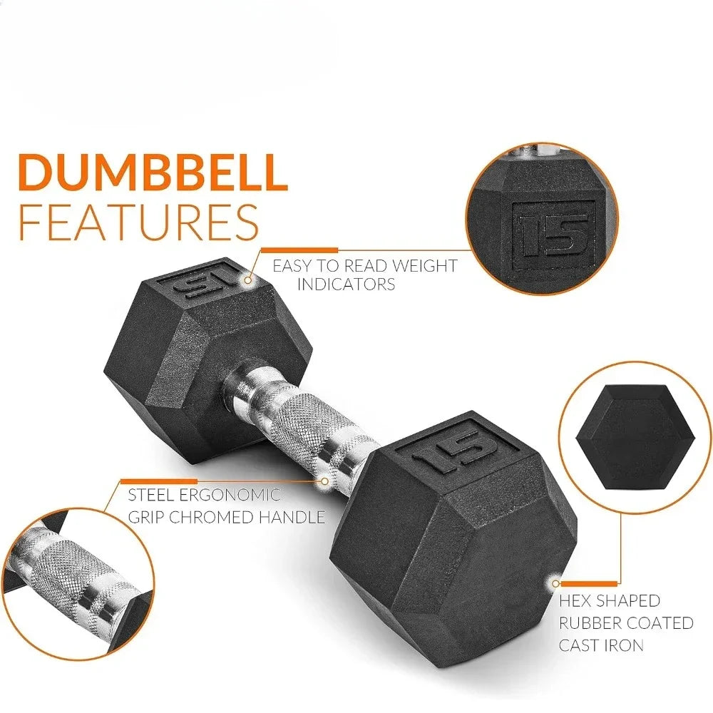 Dumbbell Set with Rack | Multiple Options  Fitness Equipment - All About Variety