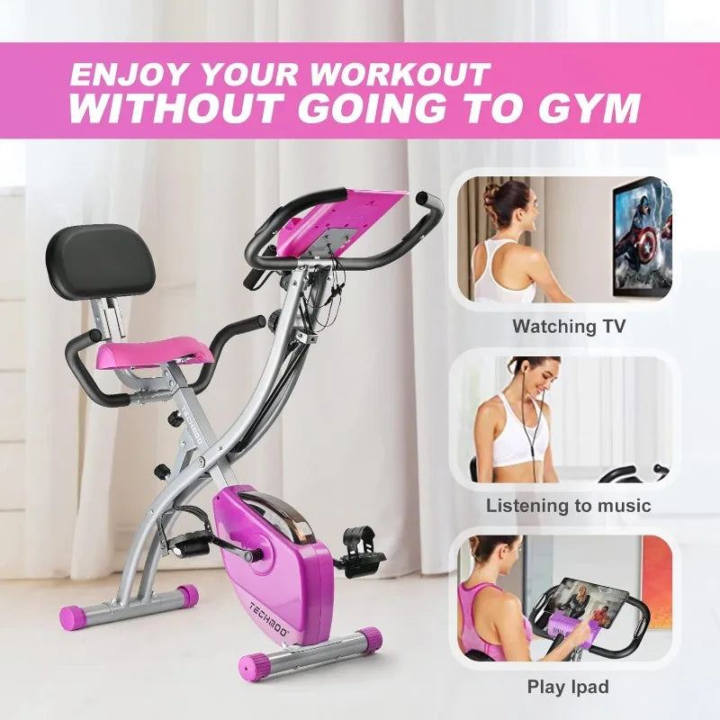 Portable Upright  Cycling Recumbent Stationary Bike - All About Variety