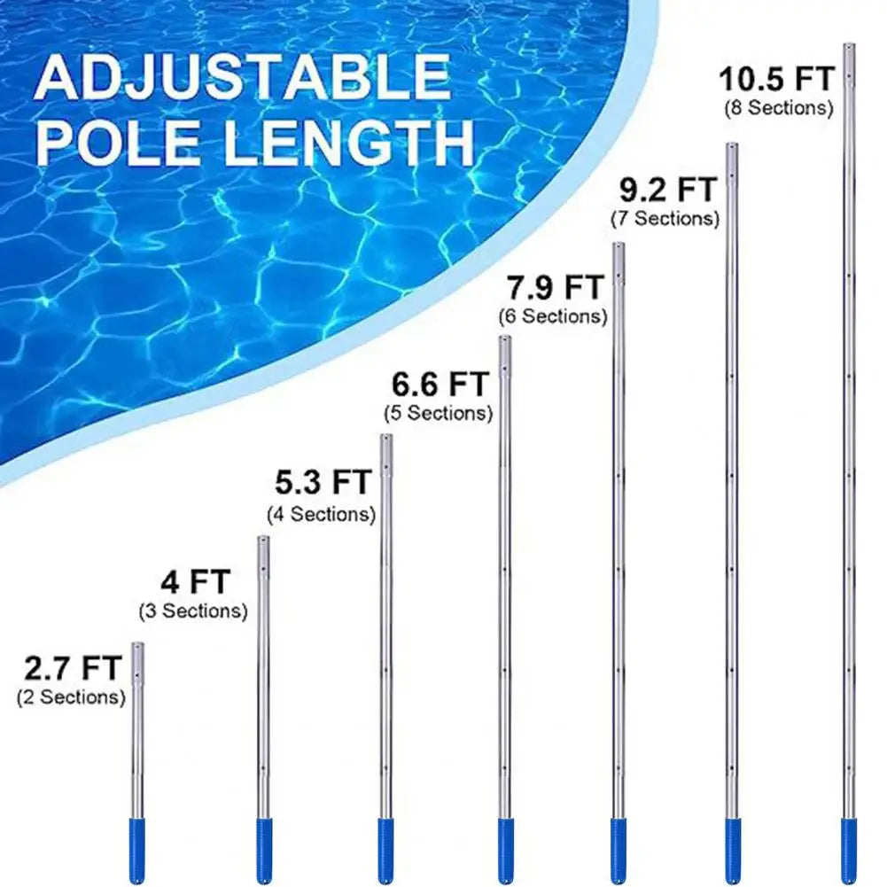 Aluminum Swimming Pool Pole Accessories - All About Variety