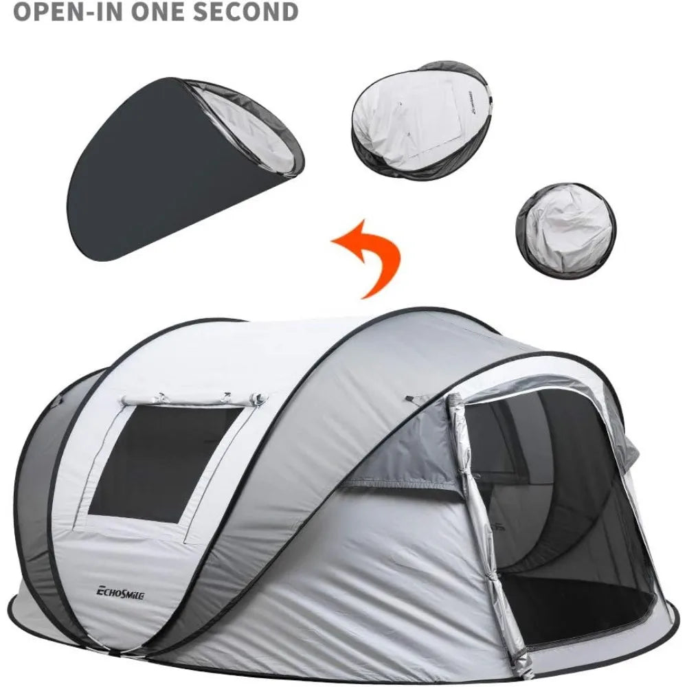 2/4/6/8/10 Person Pop Up Tent - All About Variety