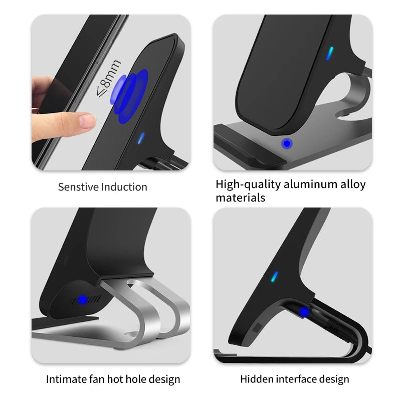 Mobile Phone Wireless Charger Desktop Stand