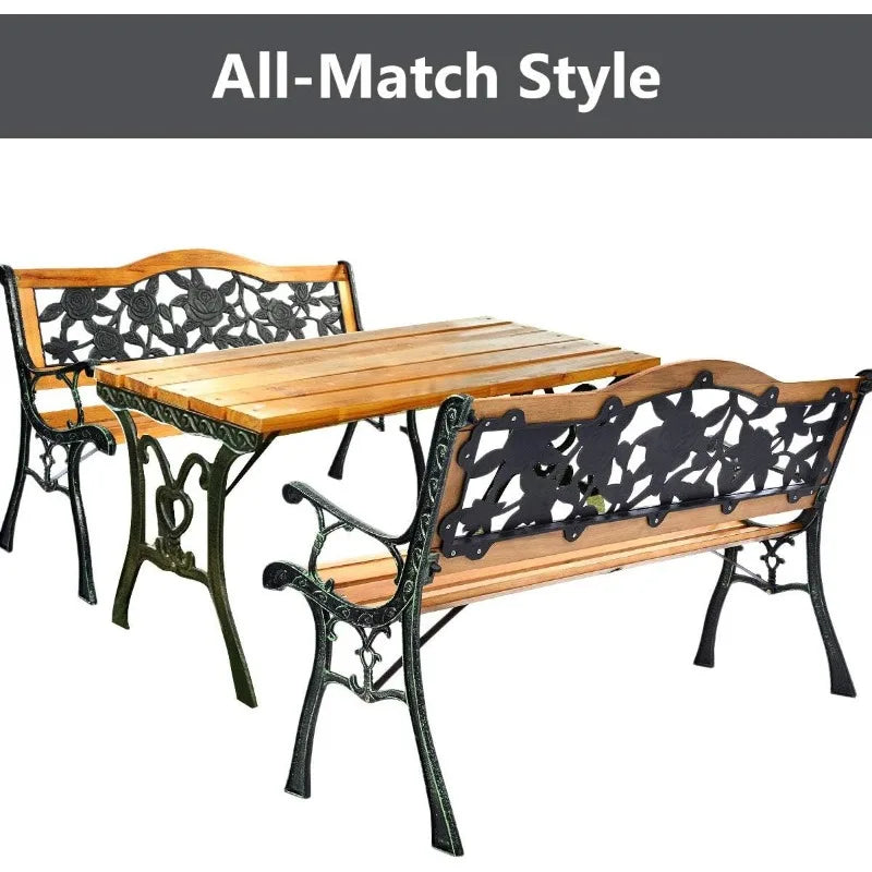 50 Inch Patio Bench - All About Variety