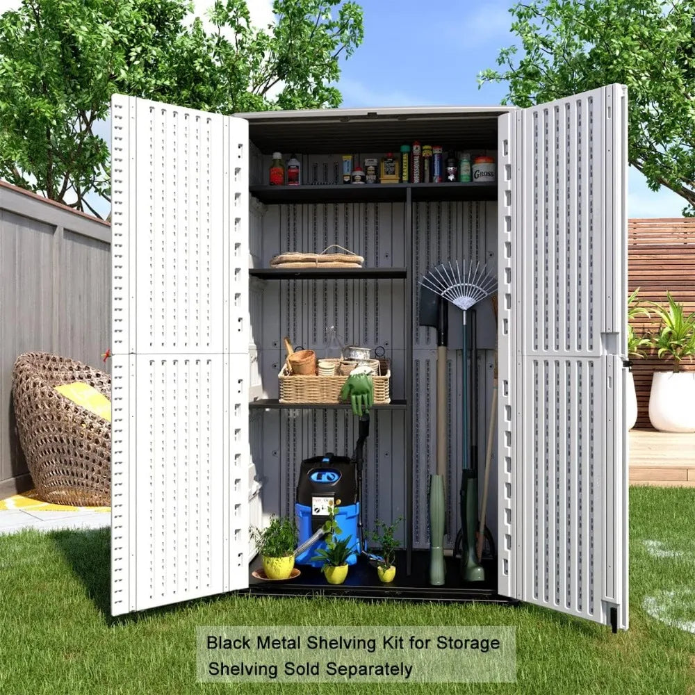 Outdoor Storage Shed, 4x2.5 Ft Tall - All About Variety