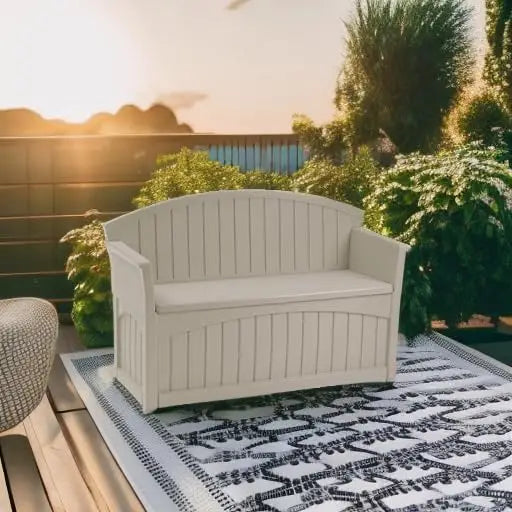 50 Gallon Patio Bench with Storage - All About Variety