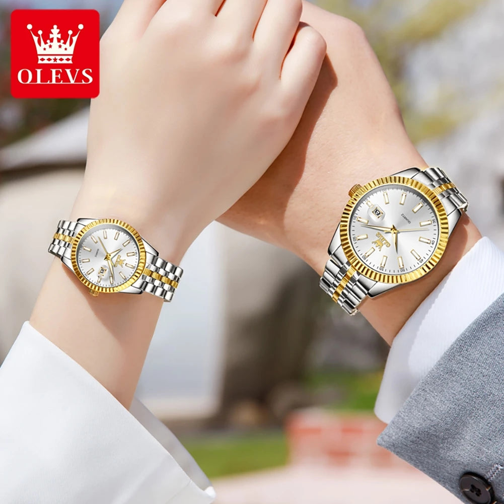 Elegant Fashion Men Women Couple Watch - All About Variety