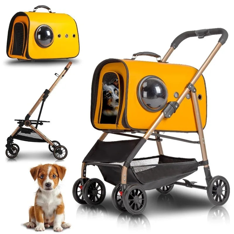 3 in 1 Stroller for Medium, Small Dogs