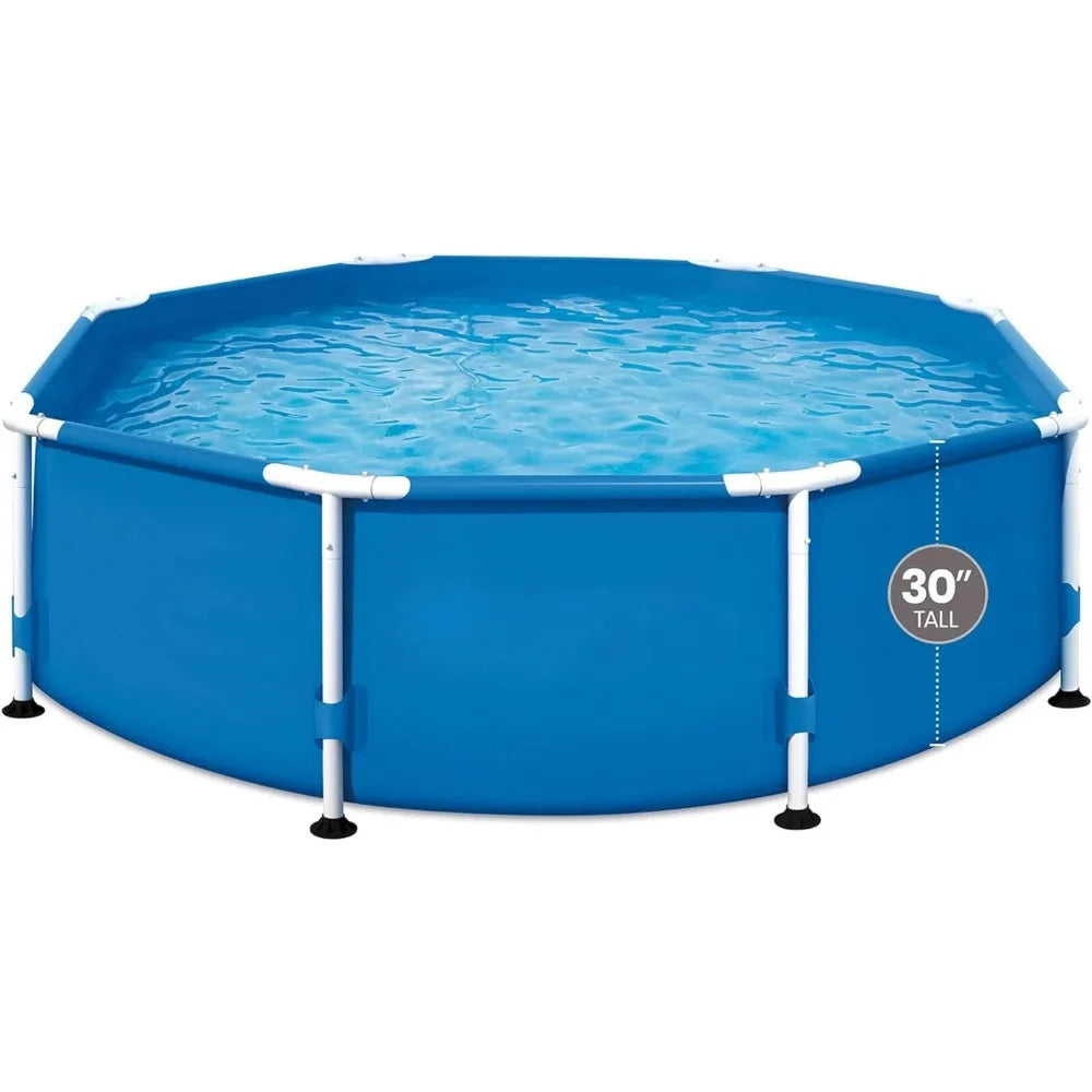 Outdoor Swimming Pool  8' x 30" Round  Above Ground - All About Variety