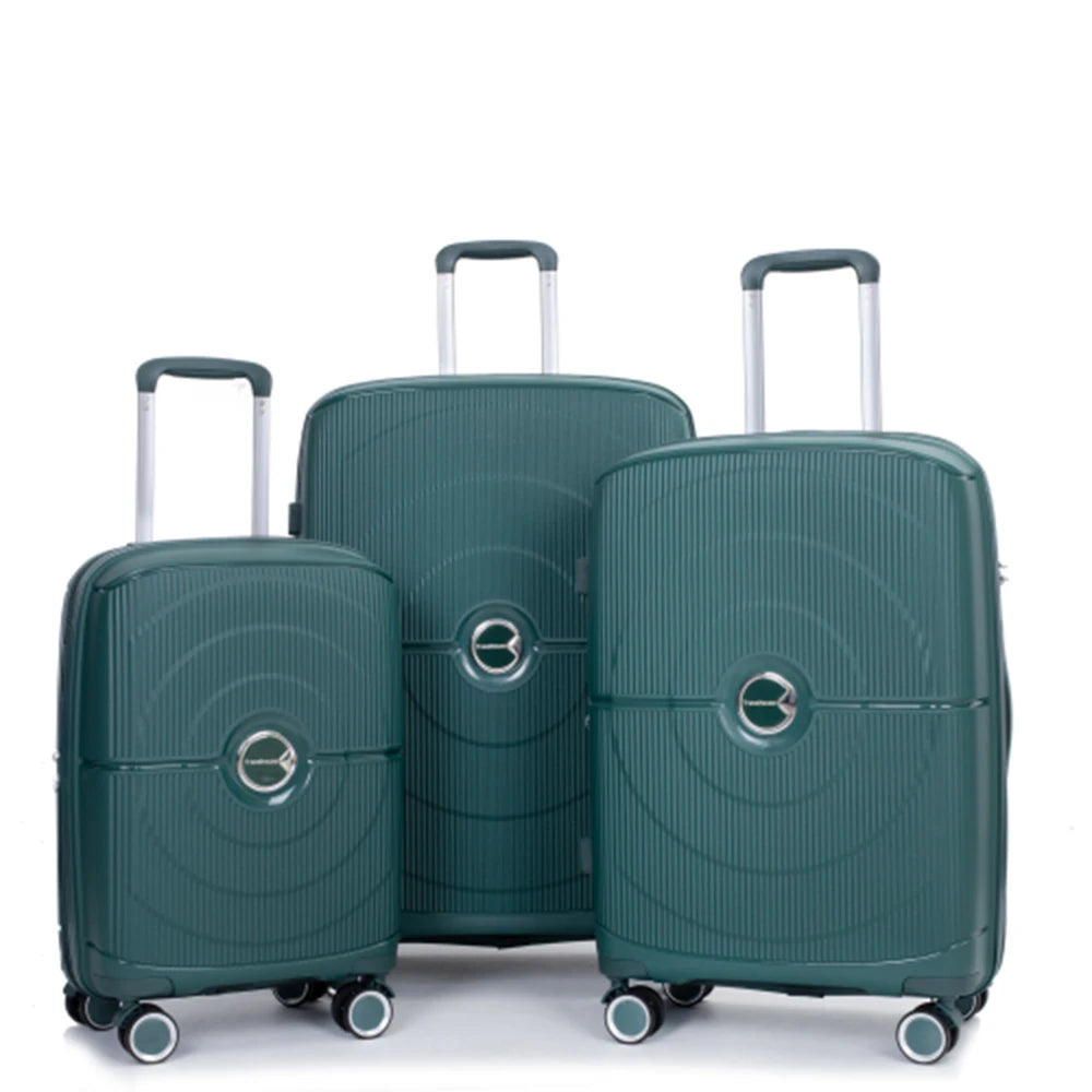 Expandable Hardshell Luggage 3-Piece Set (20/24/28）