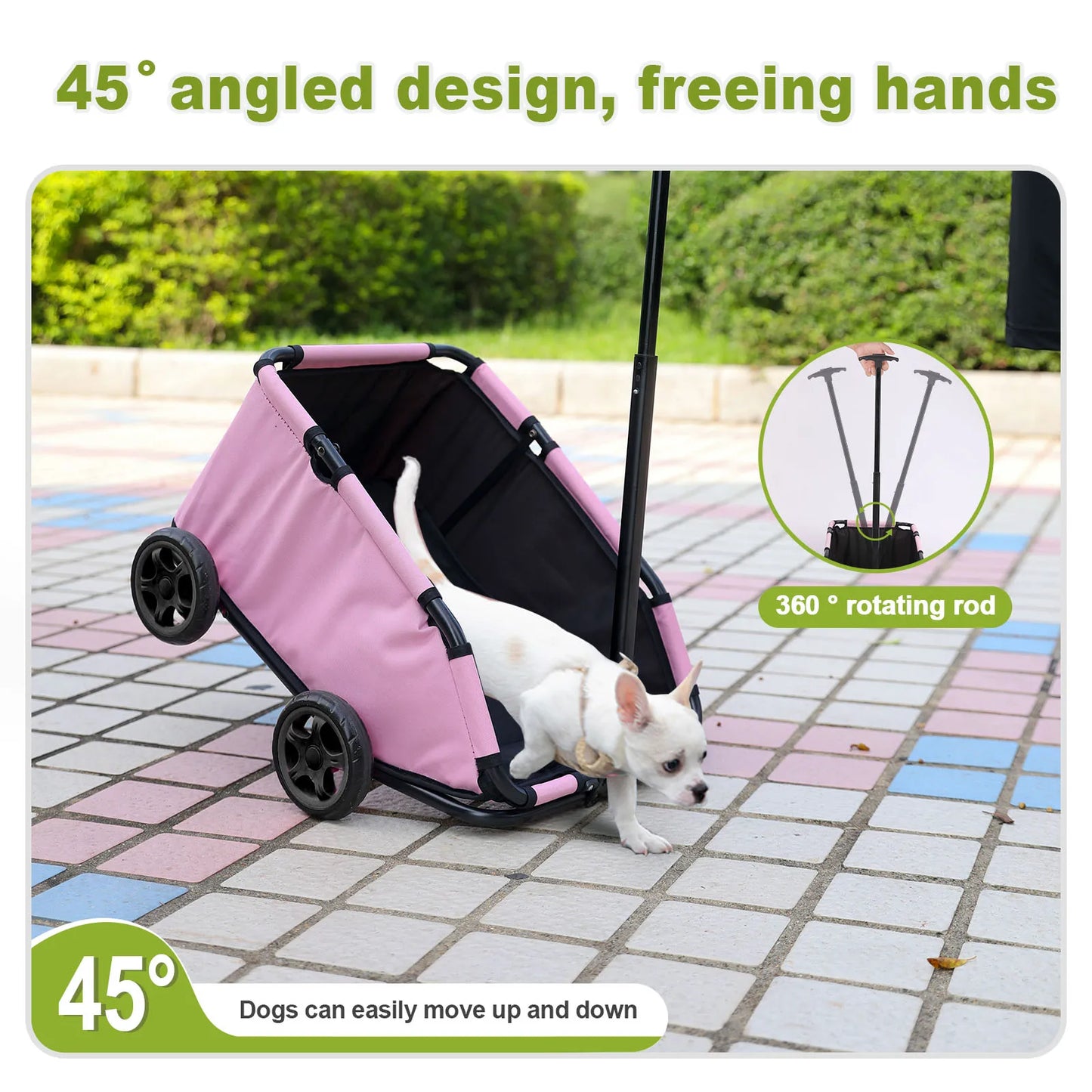 Small Pet Folding Dog Stroller