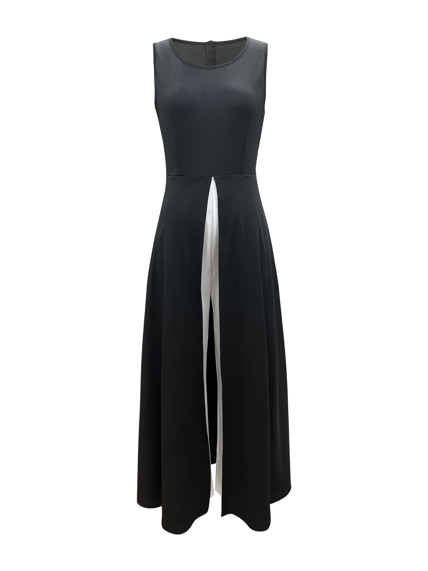 Elegant Sleeveless Wide Leg Jumpsuit