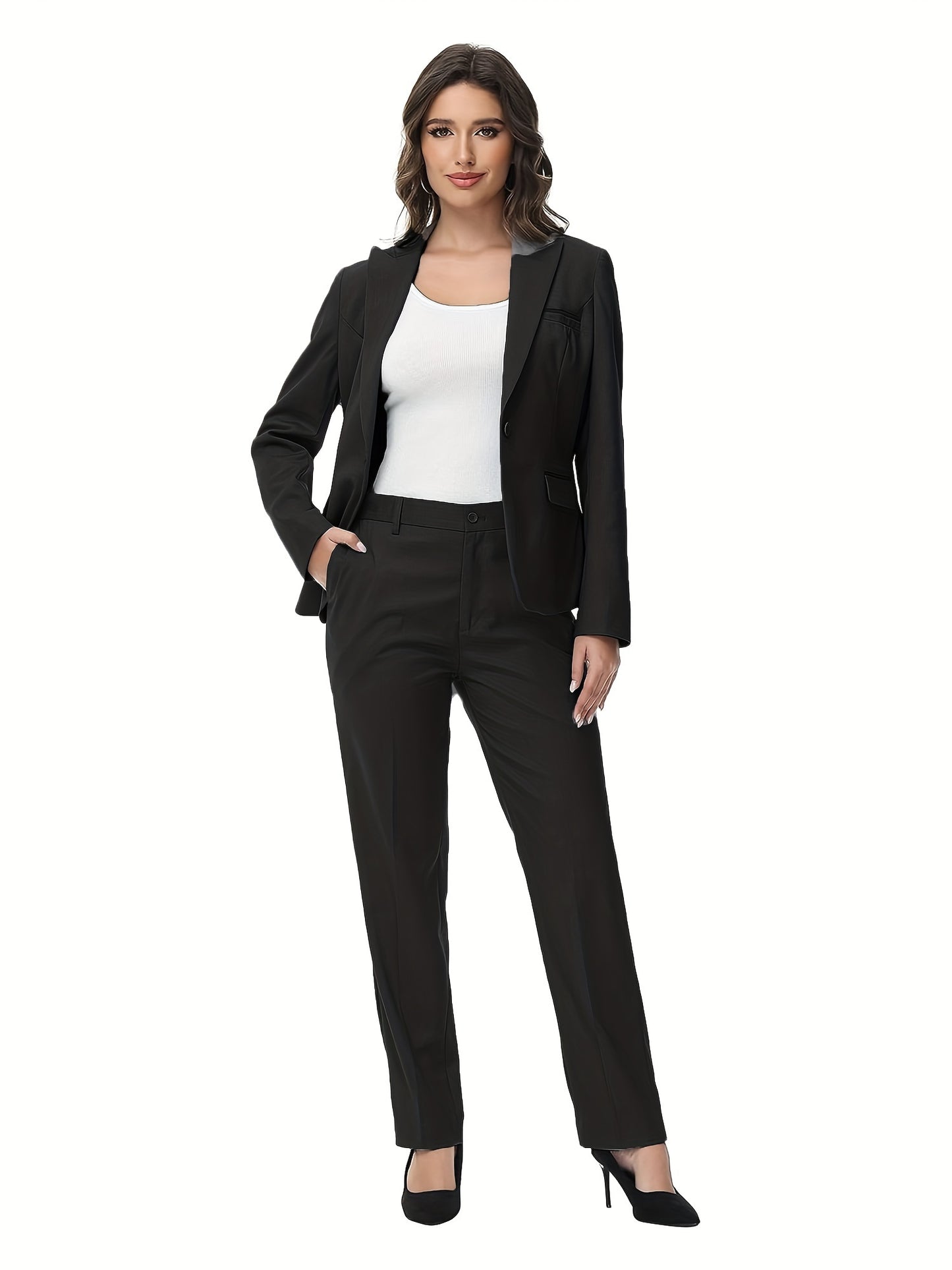 Elegant Women's 2pcs Suit Set